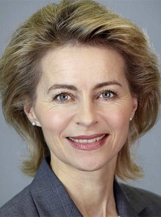 Ursula von der Leyen, Minister of Defence of Germany