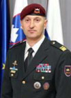 Major Dobran Božič, Chief of Staff of Slovenia 