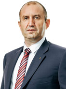 Rumen Radev. President of Bulgaria