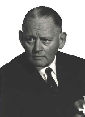 NATO Secretary General Dirk Stikker